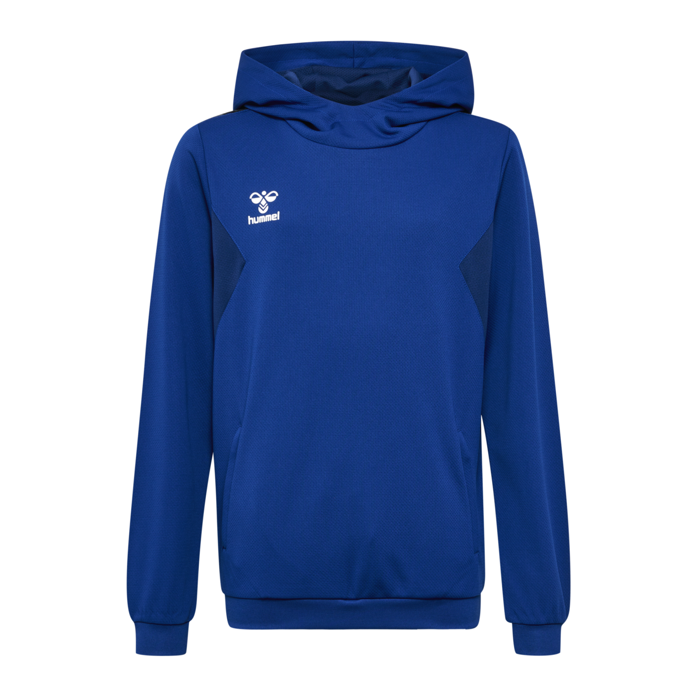 Hummel hmlAUTHENTIC PL Hoody Kids Blau F7045