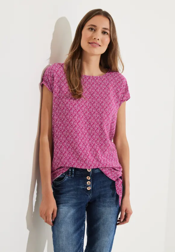 CECIL Bluse mit Knotendetail