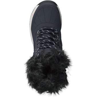 Puccetti Langschaftstiefel in blau