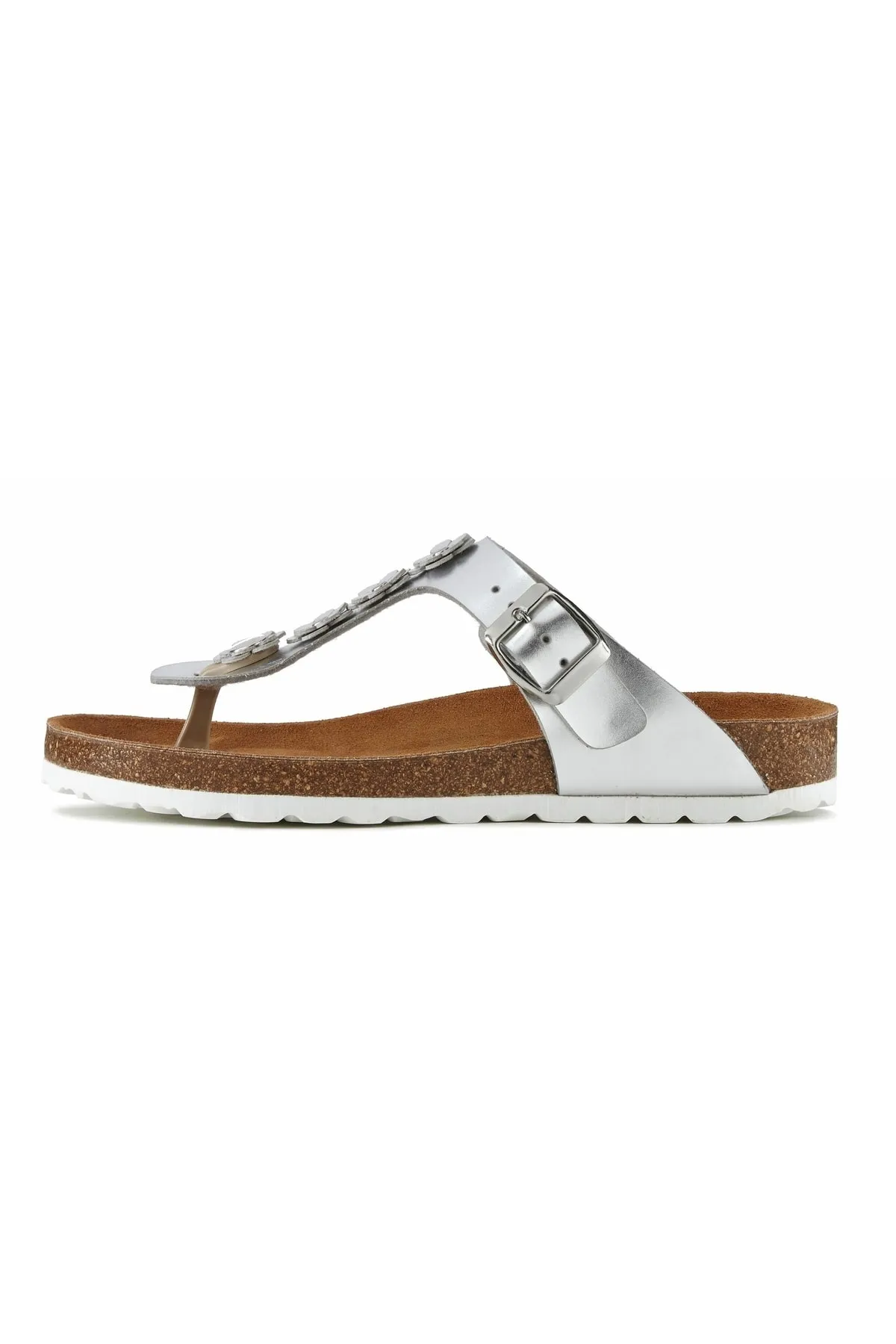 LASCANA  Sandalette - Weiß - Flacher Absatz