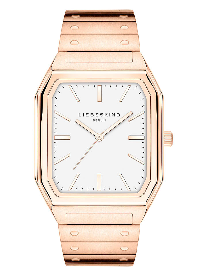 Liebeskind Quarzuhr in Roségold/ Weiß günstig kaufen onesize