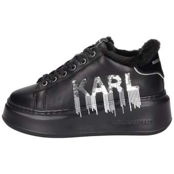 Karl Lagerfeld Anakapri KC Karl Embro Fringe in schwarz