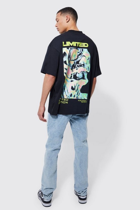Tall Moto-Jeans mit geradem Bein