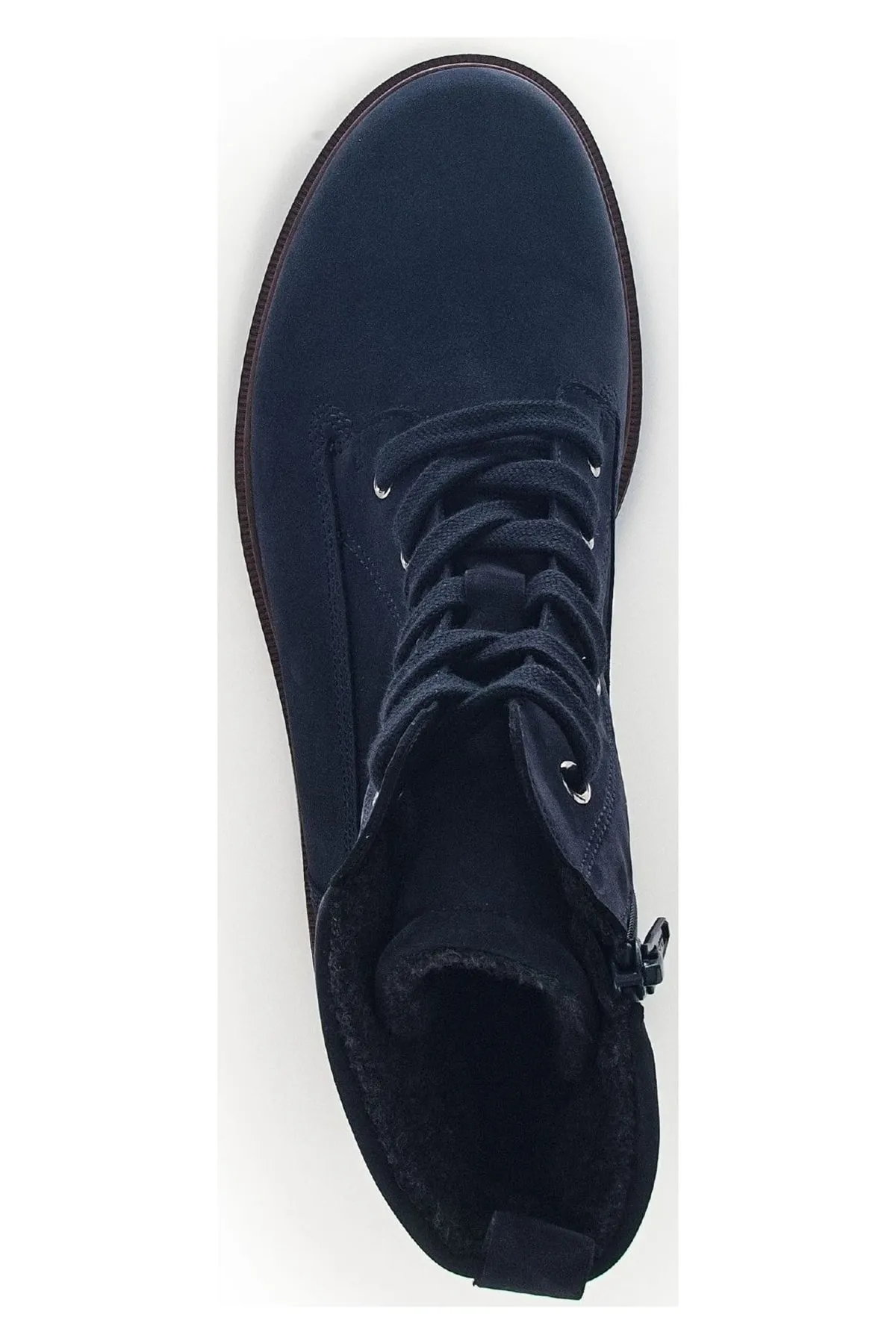GABOR  Stiefelette - Blau - Blockabsatz