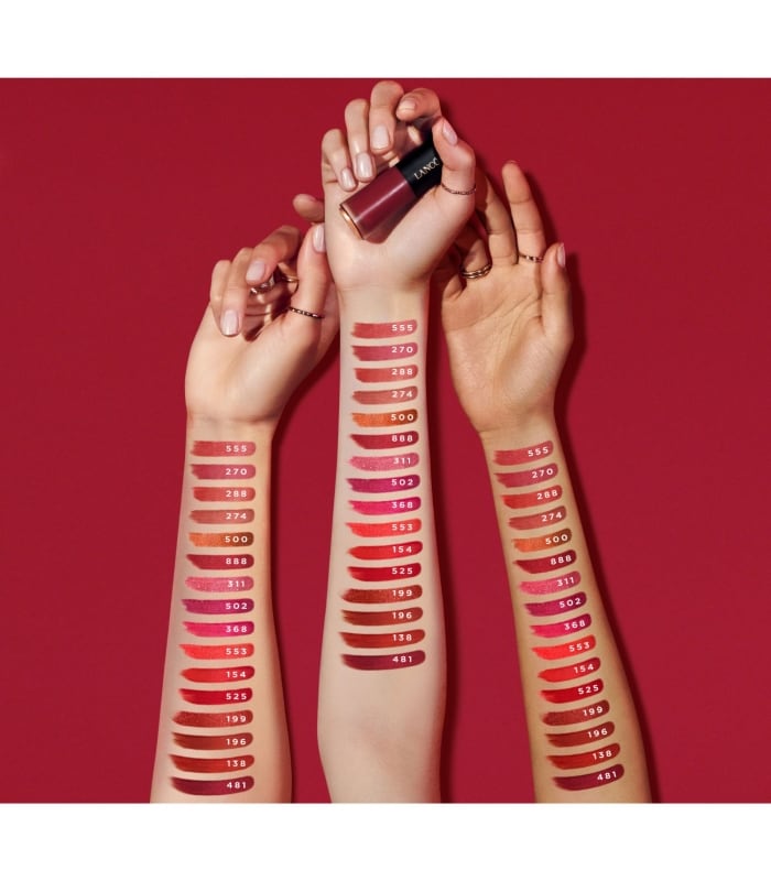 Lancôme-L'ABSOLU ROUGE DRAMA INK-Encre à Lèvres Semi-Mate Longue Tenue
