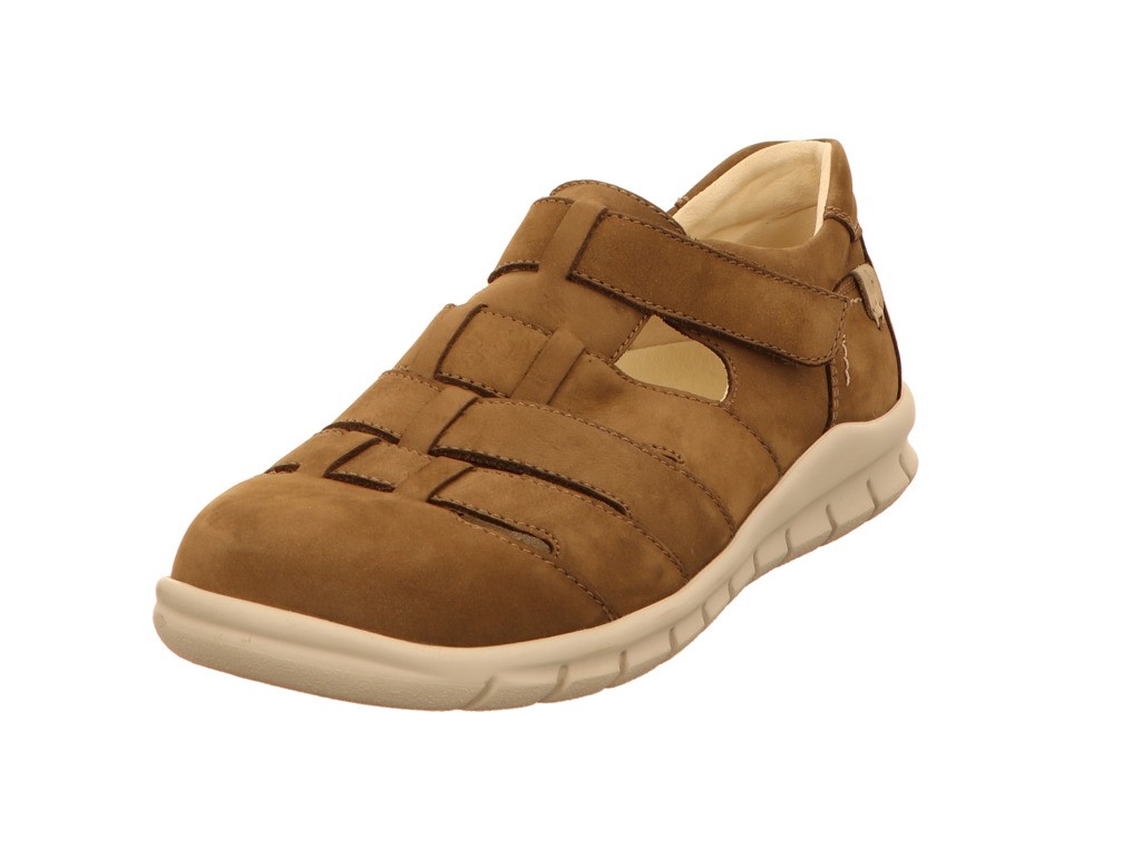 WALDLÄUFER Komfort Sandalen braun Hector