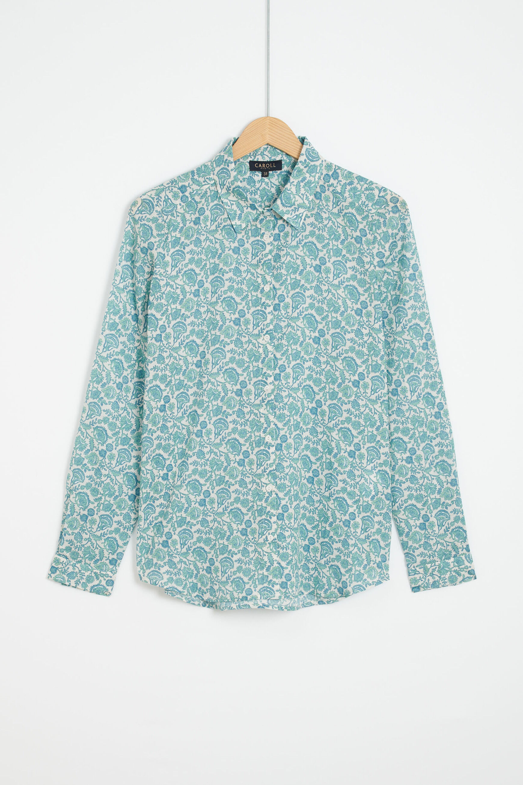 chemise jessica bleu ciel femme