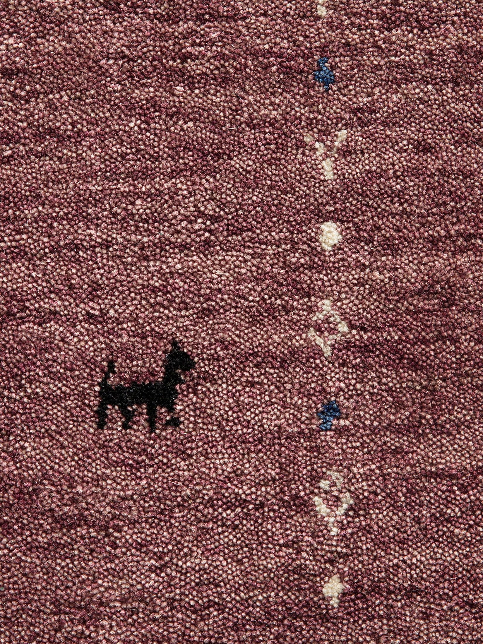 Kamlapur Gabbeh-Teppich, Mauve