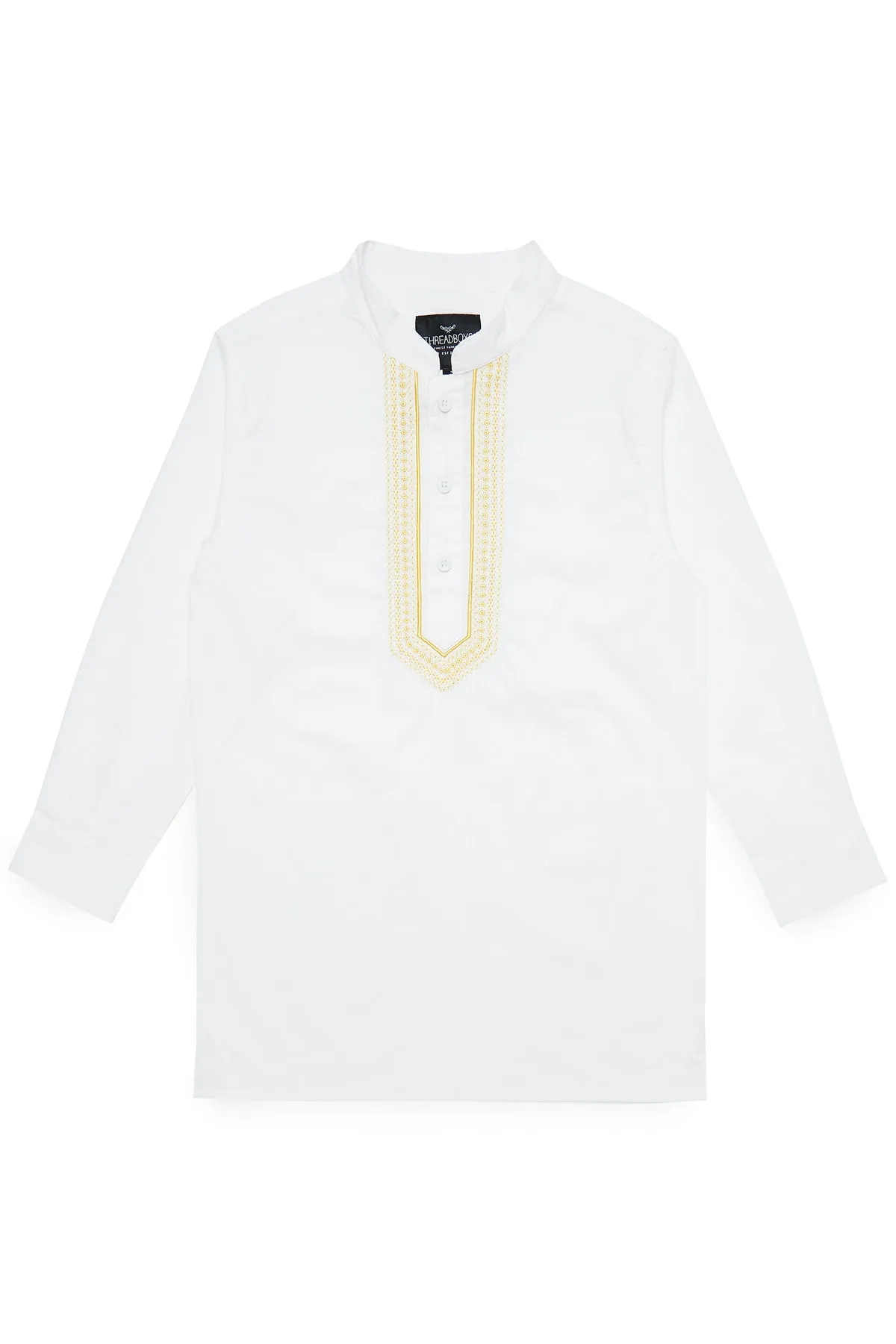 Threadboys  Hemd - Weiß - Regular Fit
