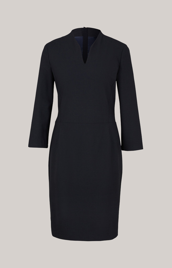 Etuikleid in Navy
