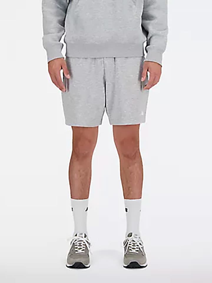 New Balance Sweatshorts in Grau günstig kaufen