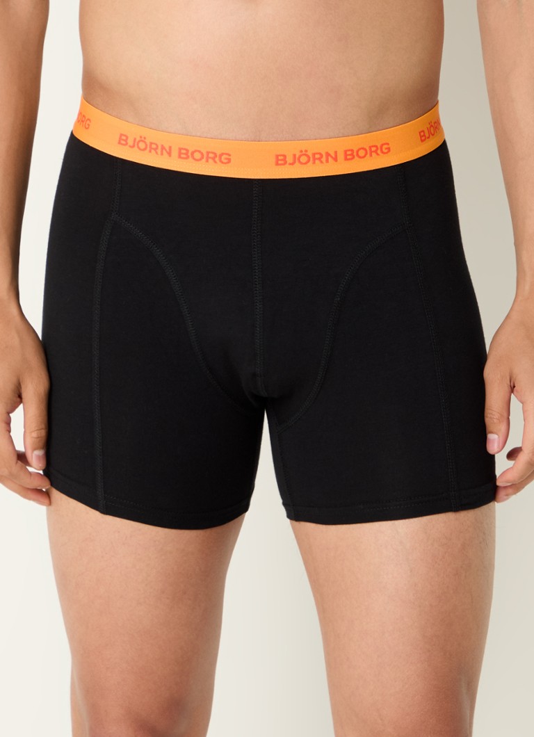 Boxers Björn Borg avec bande logotée, lot de 6