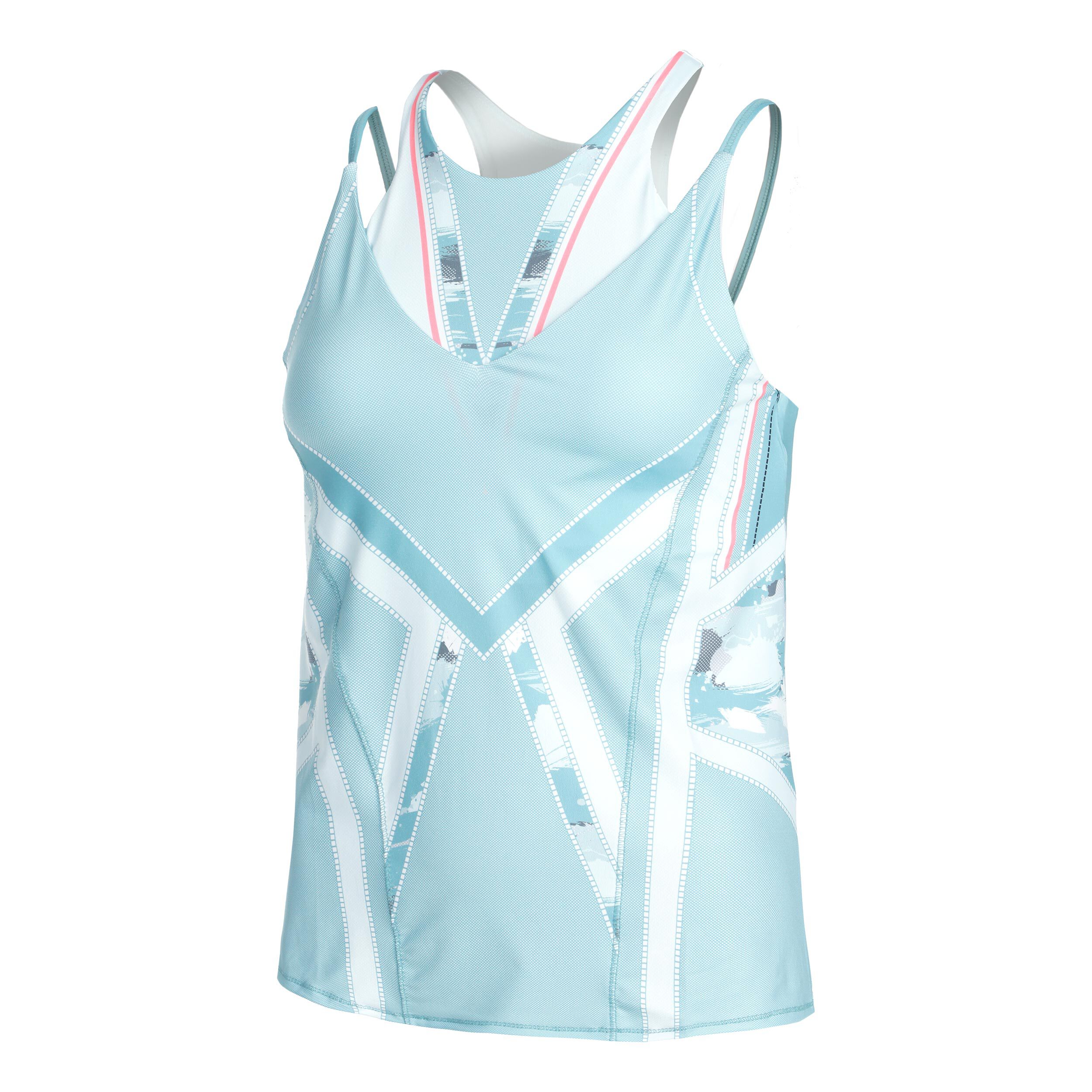 Can't Find Me Bralette Tank-Top Damen - Türkis, Mehrfarbig