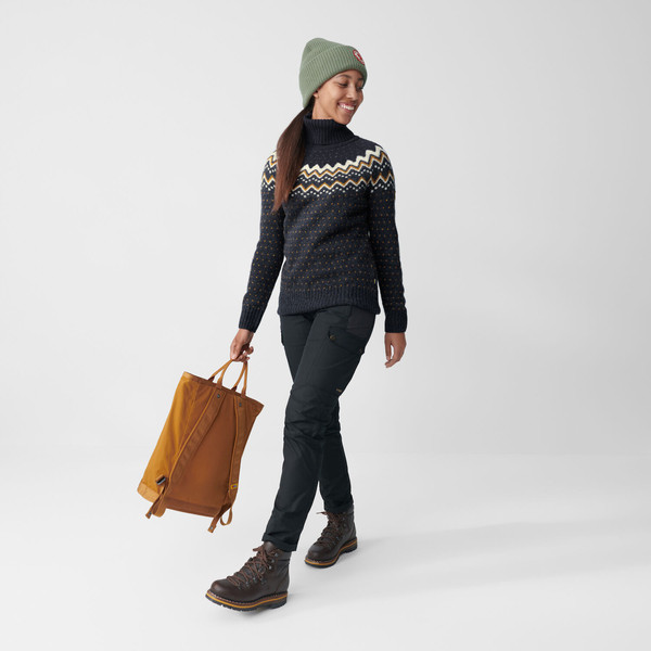 ÖVIK KNIT ROLLER NECK W Damen - Wollpullover