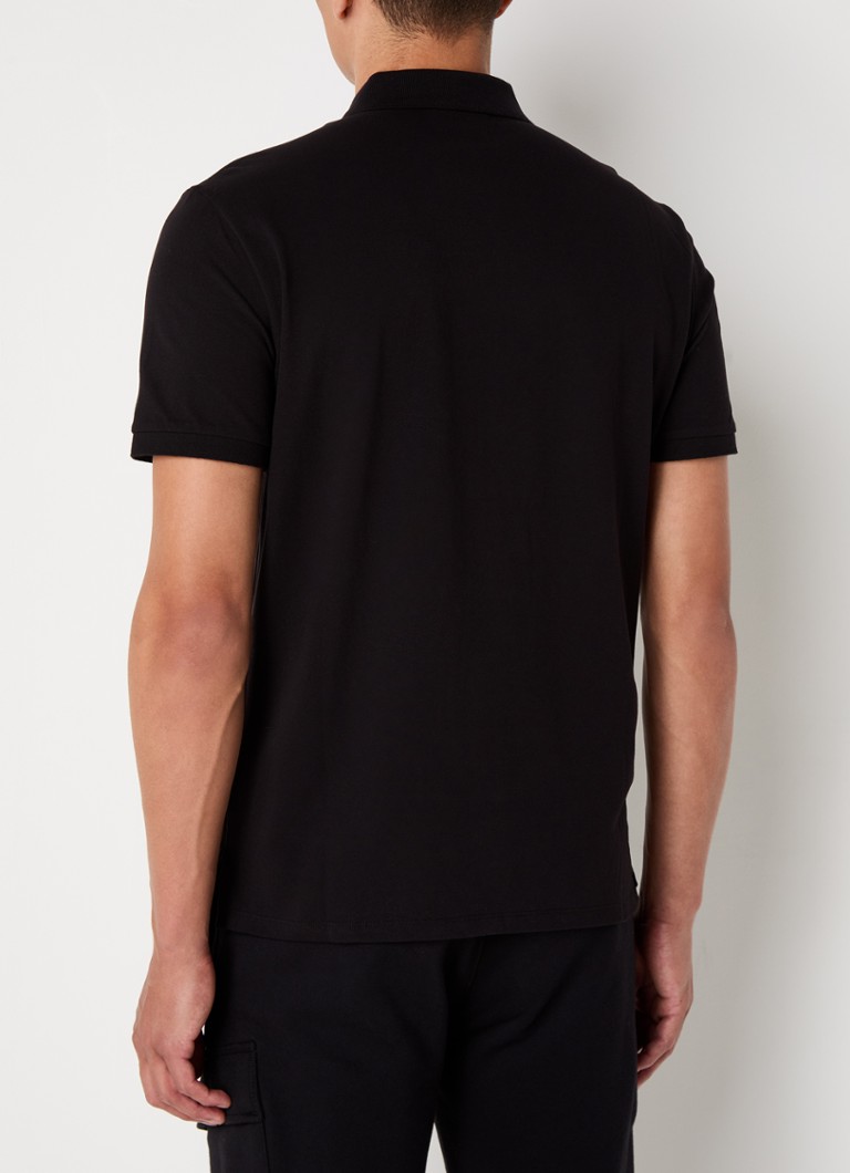 CP Company kokvilnas pikē polo krekls ar standarta piegriezumu un logotipu