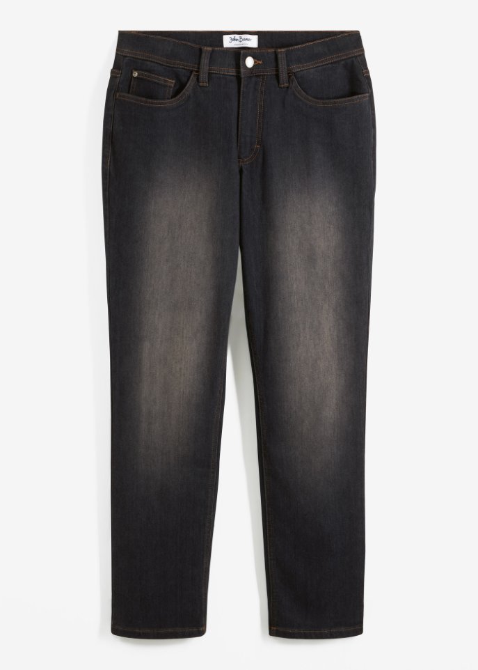 Regular Fit Stretch-Thermojeans, Straight