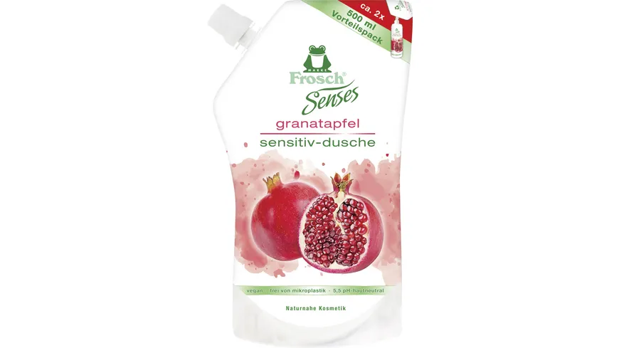Frosch Senses Granatapfel Sensitiv Dusche 500 ml