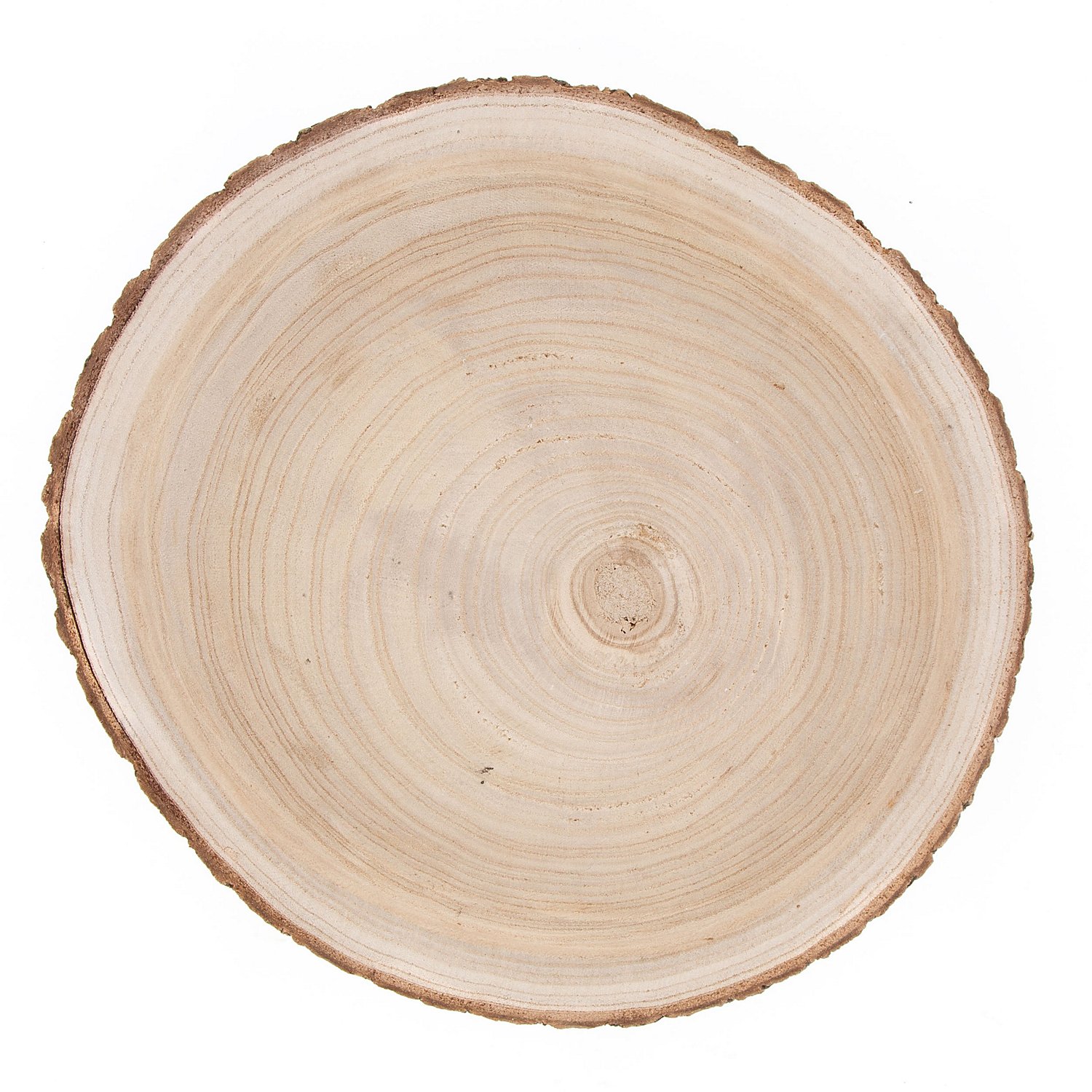 Schale aus Baumscheibe, 25 cm Ø