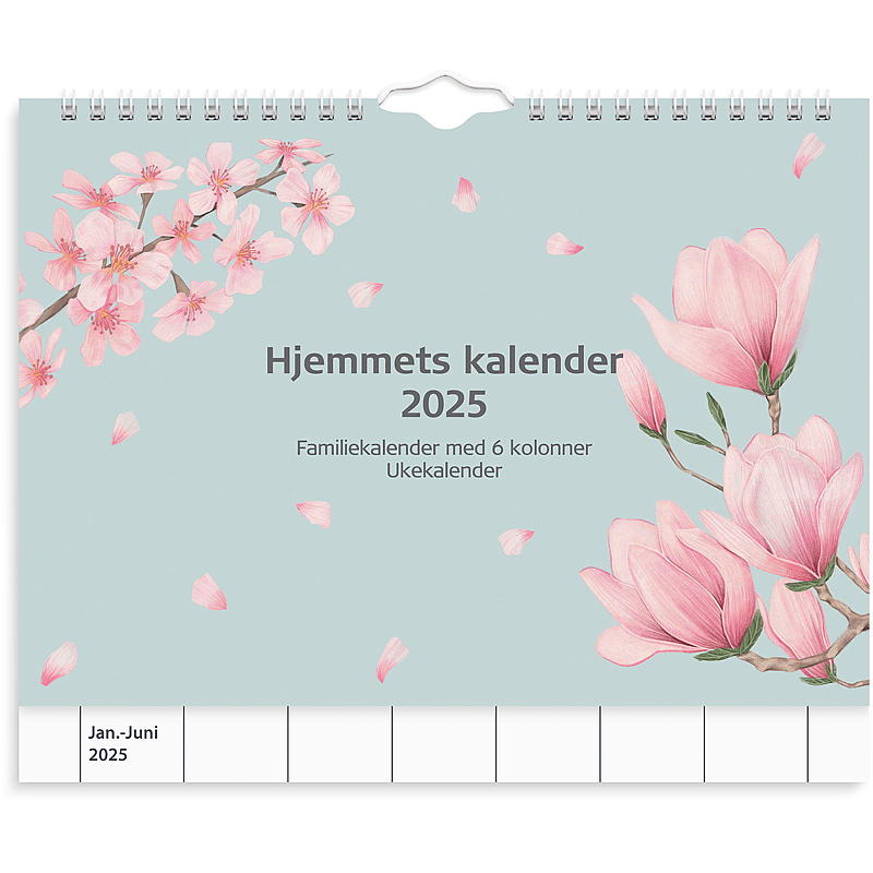 Veggkalender hjemmets 2025