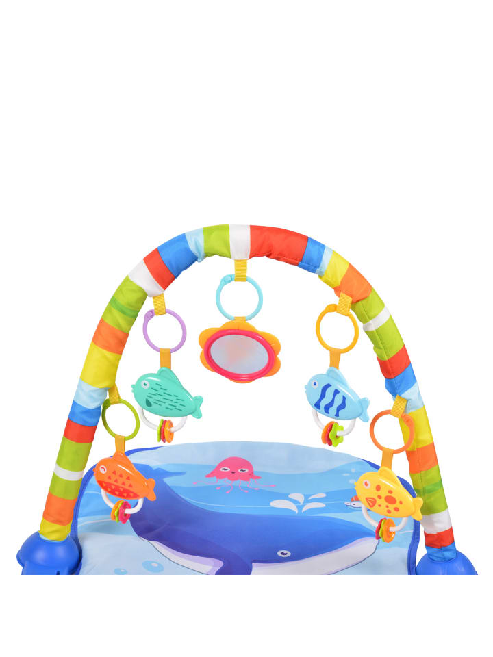 Moni Spielbogen Krabbeldecke Ocean in blau günstig kaufen onesize