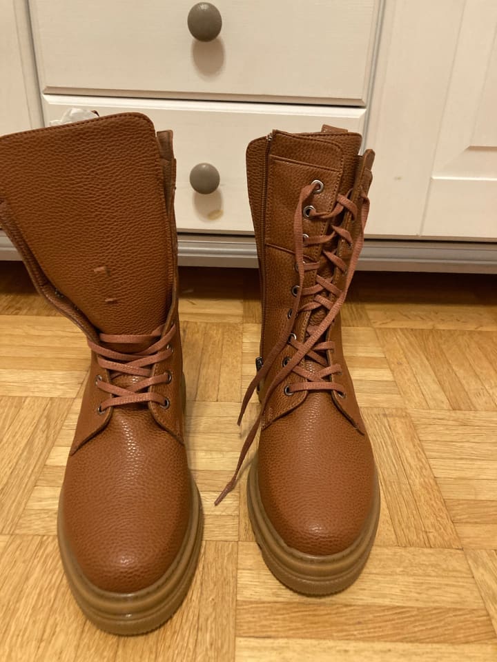 Officina 55 Boots in Braun günstig kaufen 37