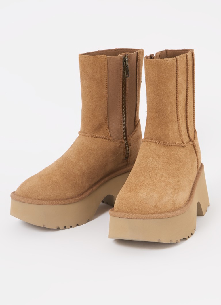 Genți UGG Classic Twin Seam New Heights cu cusătură frontală