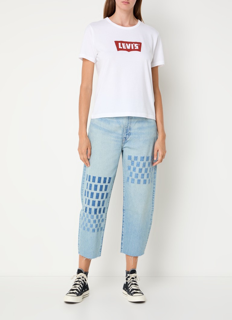 T-shirt Levi's con logo stampato ed elasticizzata