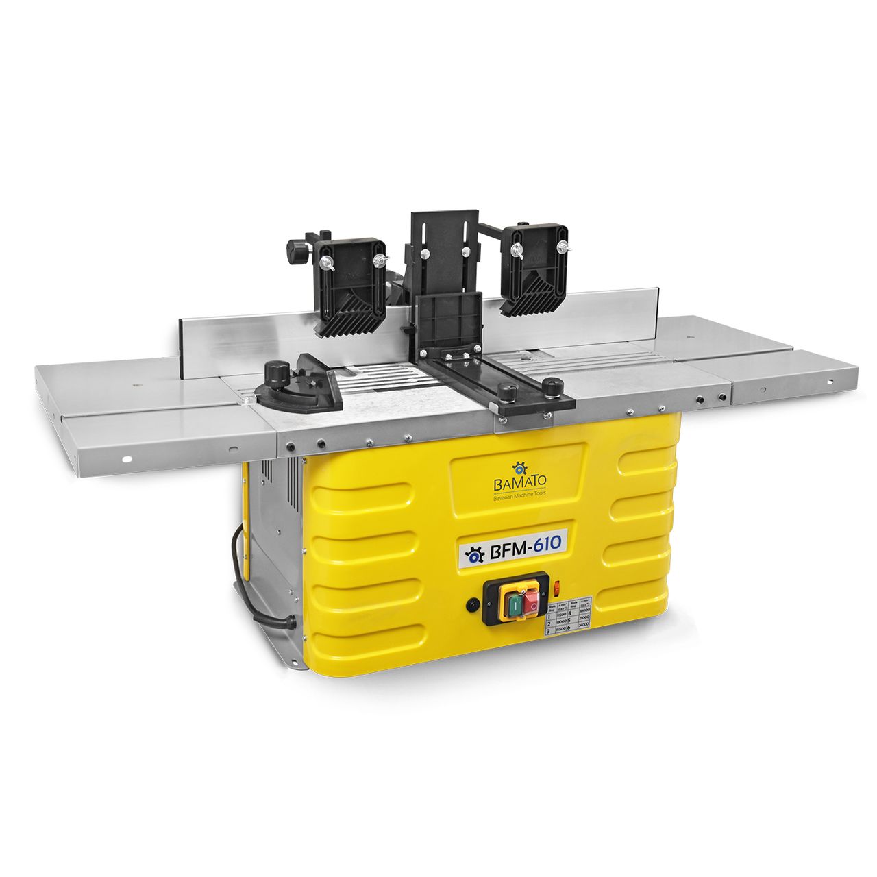 BAMATO Tischfräsmaschine BFM-610 inkl. Spannzangenset