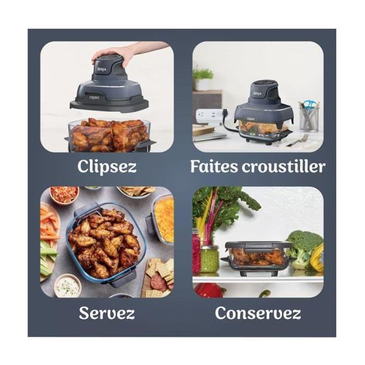 Friteuză portabilă NINJA Crispy 4 în 1