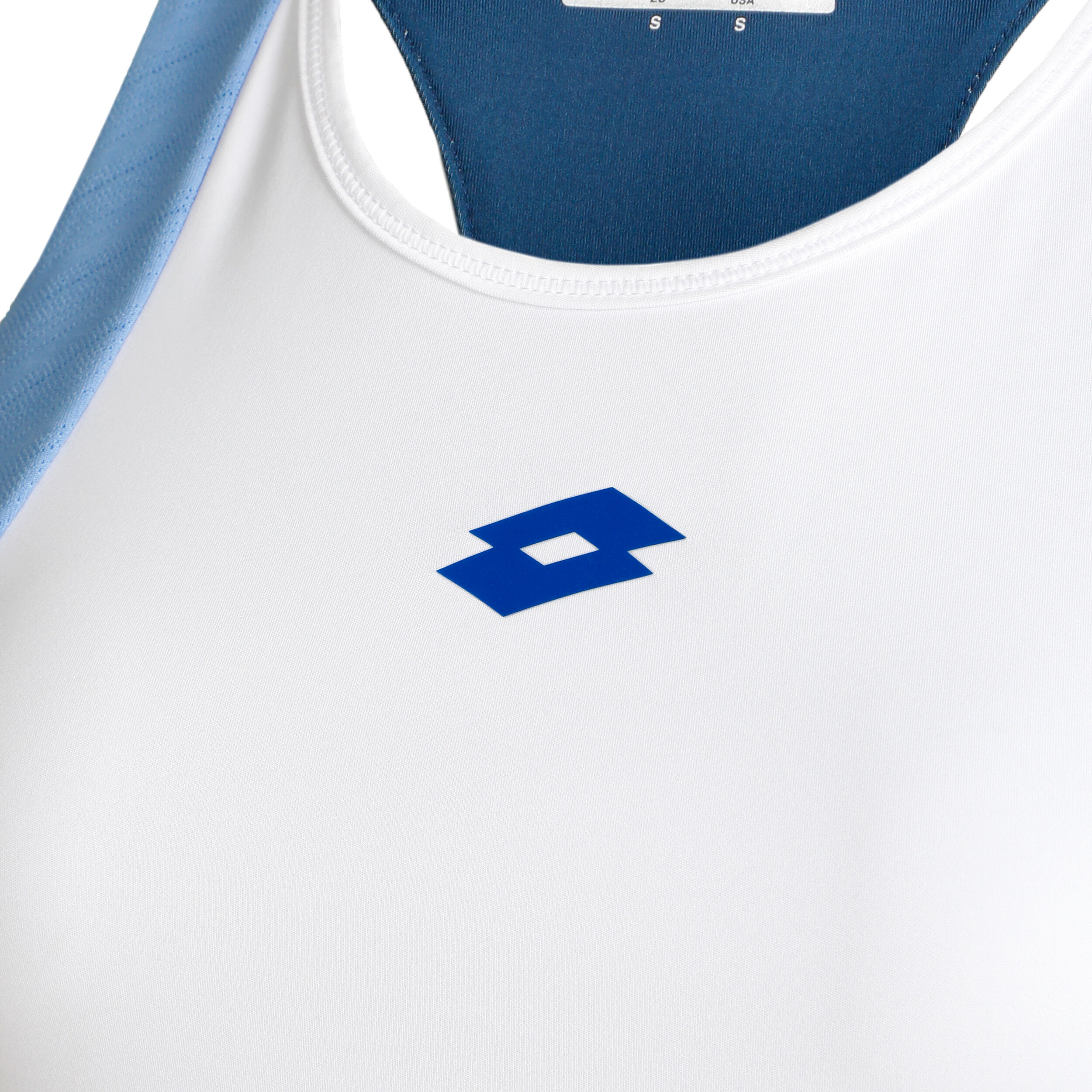 Tech 1 D1 Kleid Damen - Weiß, Blau