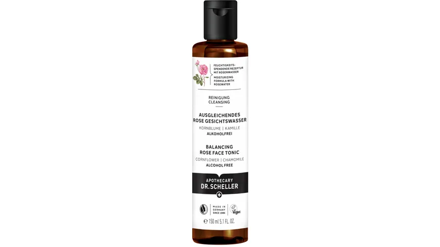 DR.SCHELLER Ausgleichendes Rose Gesichtswasser 150 ml