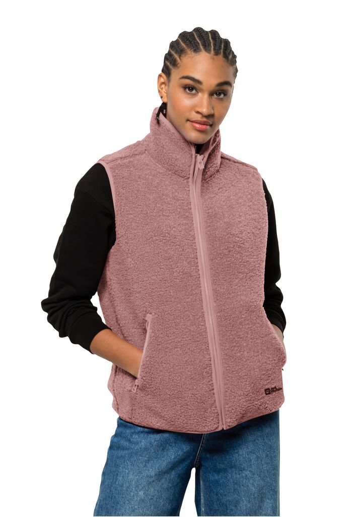 HIGH CURL VEST W Fleeceweste Damen