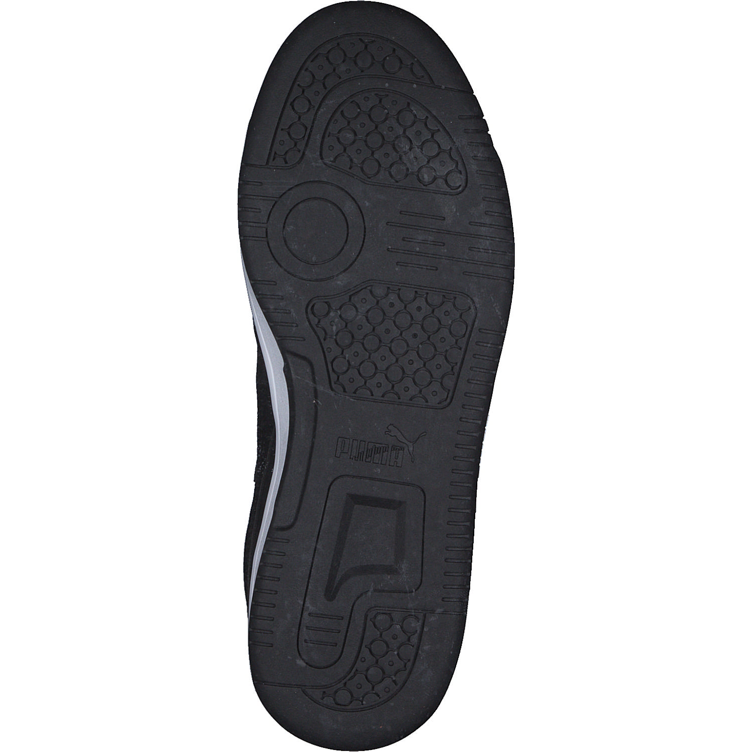 Puma Rebound v6 Mid Jr. 394685, Winterstiefel, Kinder, Grau (Shadow gray)