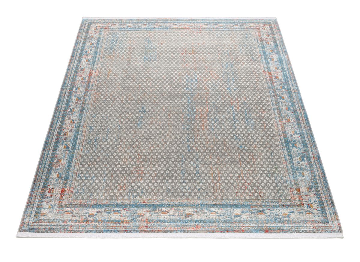 Webteppich Miri Grau-Multicolor 160 x 230 cm