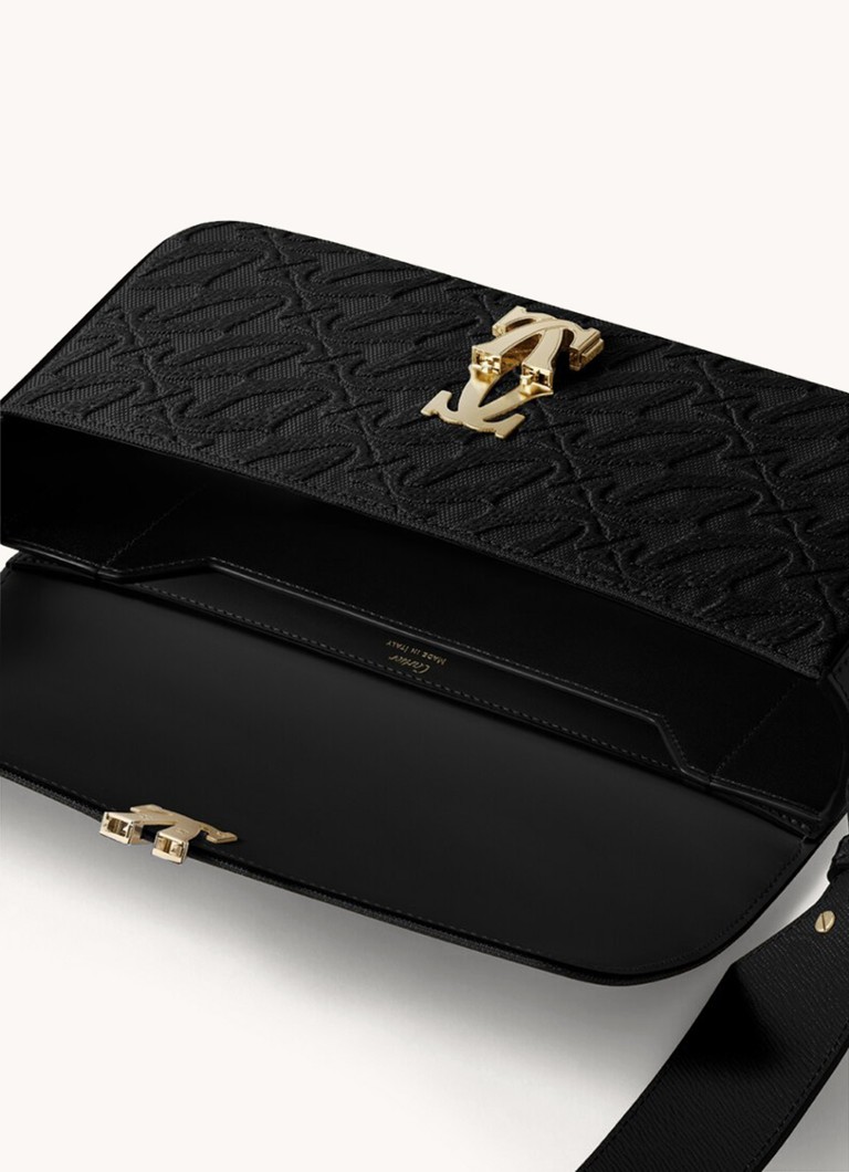 Cartier C de Cartier East-West calfskin shoulder bag CRL1002541