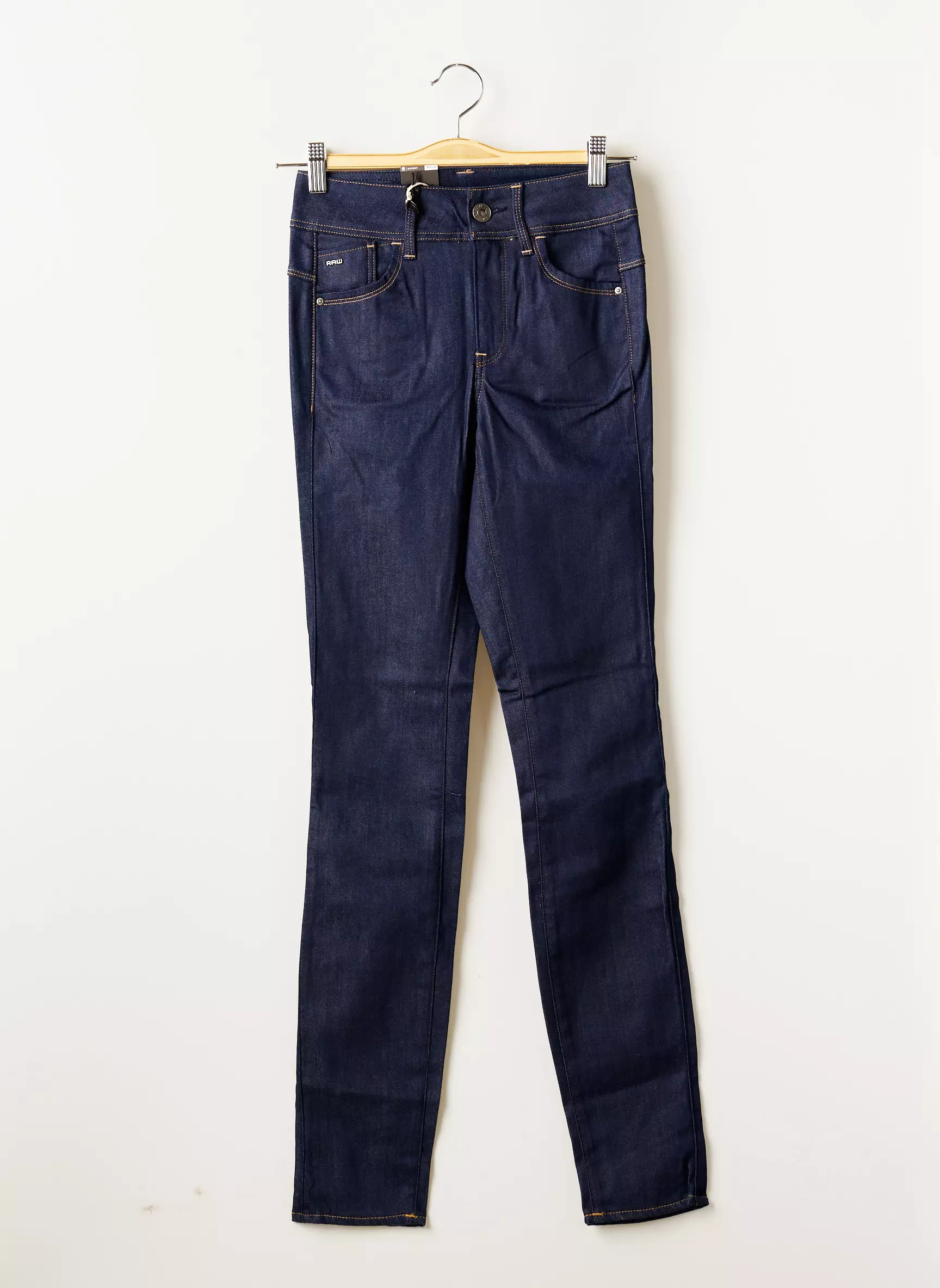 G Star Jeans Skinny Femme couleur bleu