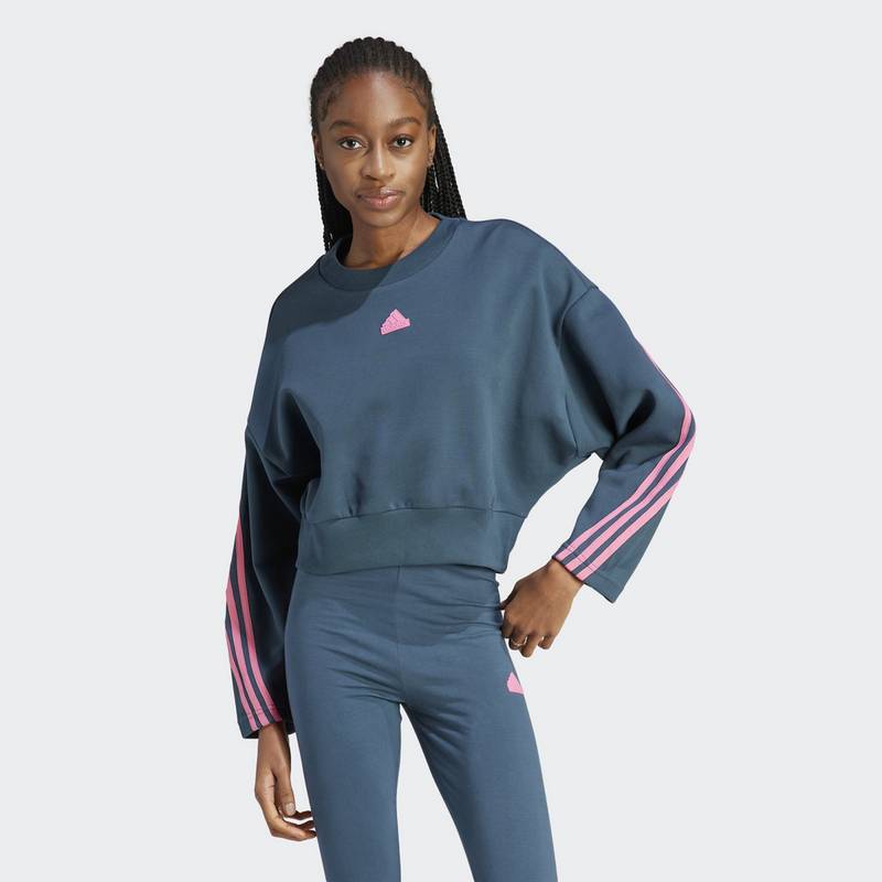 adidas Future Icons 3-Streifen Sweatshirt Sweatshirt Damen
