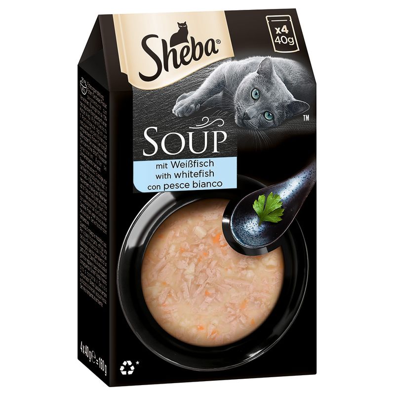 Sparpaket Sheba Classic Soup Frischebeutel 80 x 40 g | bitiba %