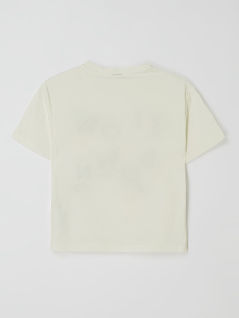 T-Shirt mit Print in offwhite