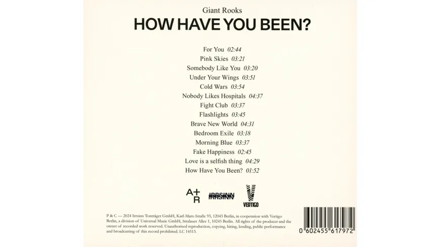 How Have You Been?