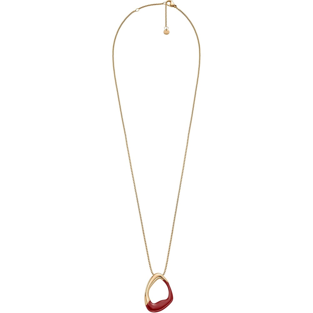 Skagen Chaînette Acier inoxydable, Émail collier