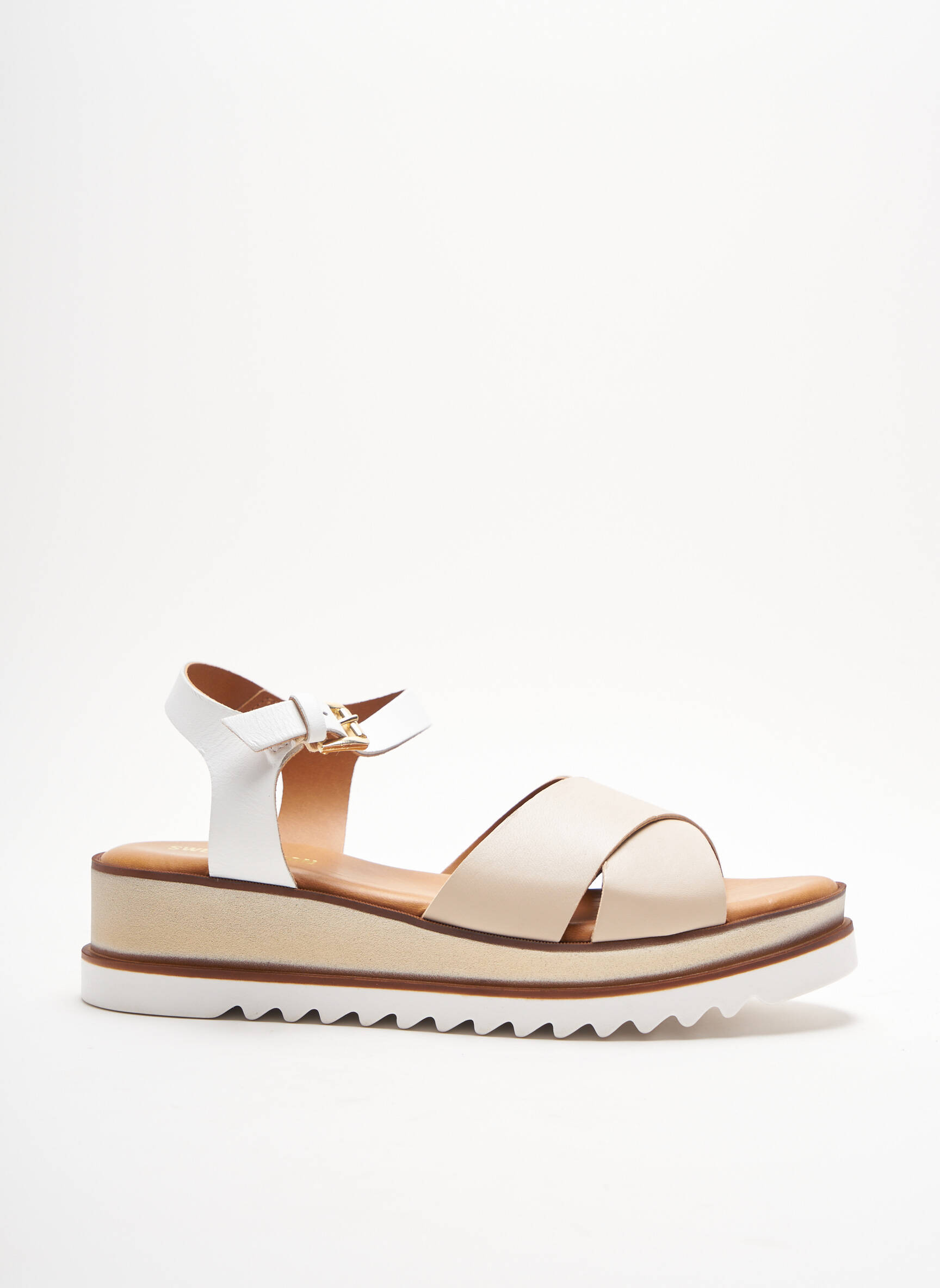 Sweet Lemon Sandales Nu Pieds Femme couleur blanc