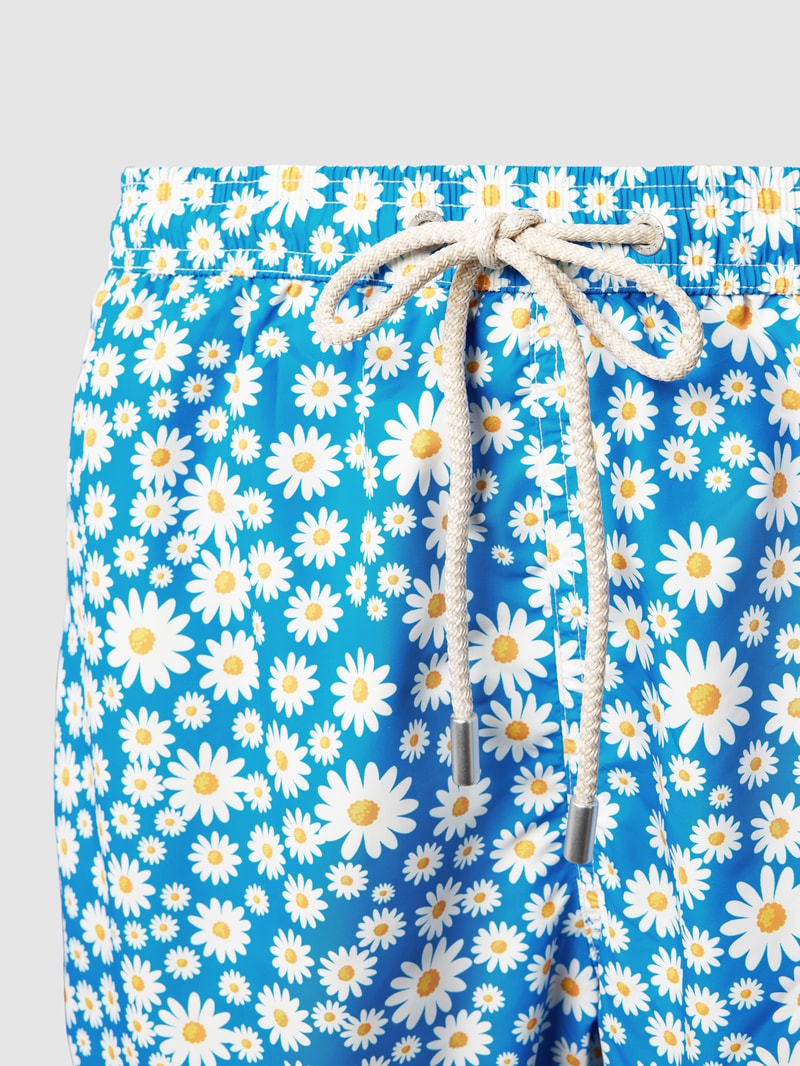 Badehose mit Allover-Print Modell 'FANTASY' in royalblau