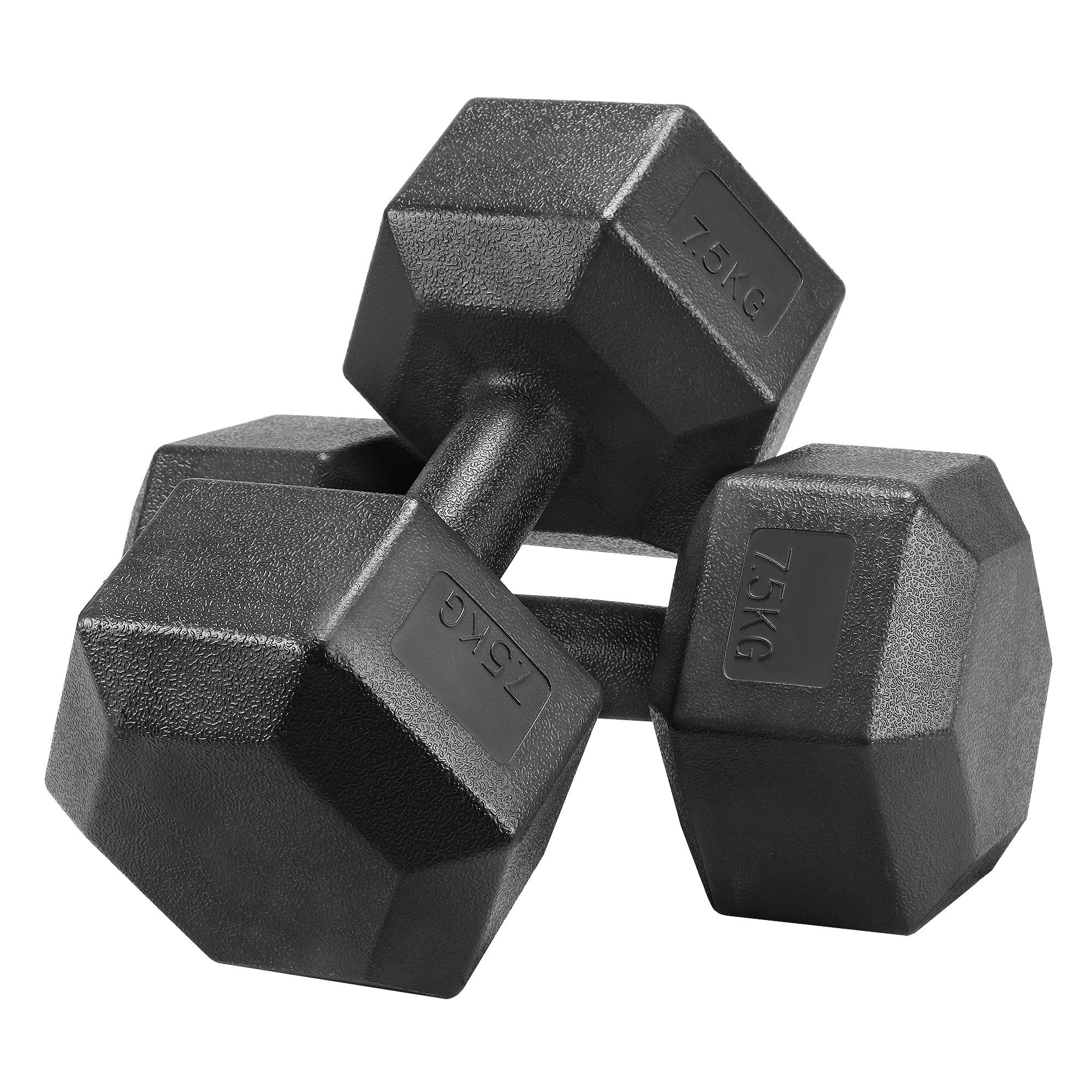Yaheetech Hantel-Set Kurzhanteln 10 Kg, Gusseisen
