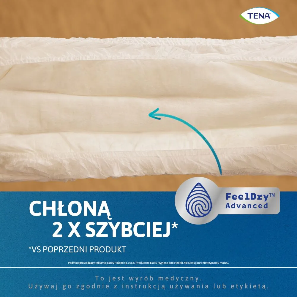 Απορροφητικά εσώρουχα Tena ProSkin Pants Plus, μέγεθος M, συσκευασία των 10