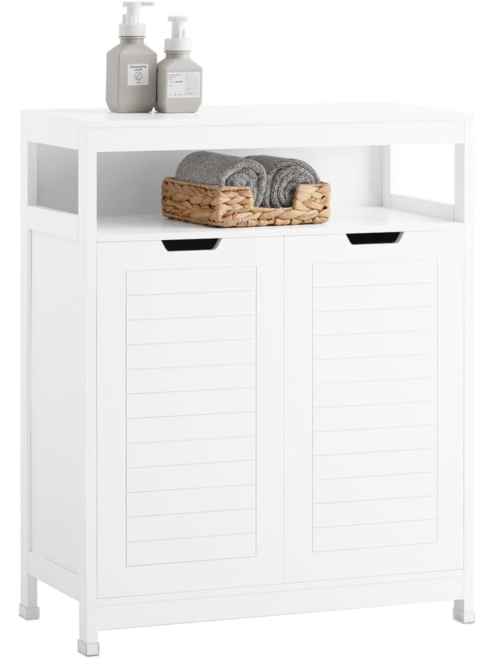 SoBuy Badkommode in Weiß - (B)70 x (H)90 x (T)35cm günstig kaufen onesize