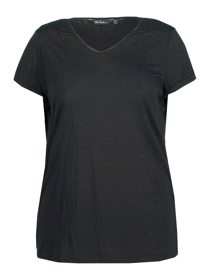 Ulla Popken Shirt in schwarz günstig kaufen