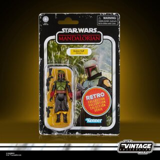 Star Wars The Mandalorian Retro Collection Actionfigur 2022 Boba Fett (Morak) 10 cm