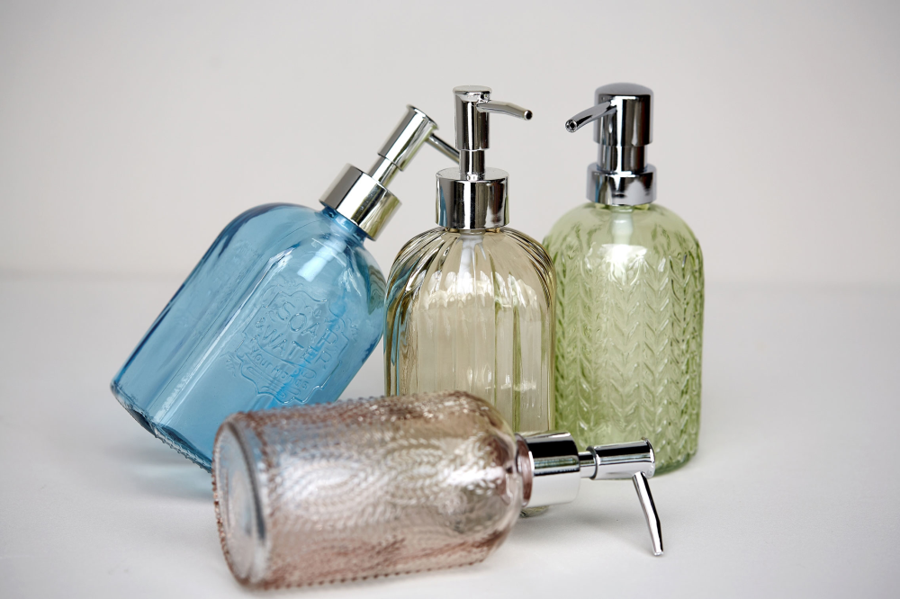 Seifenspender 400 ml Vetro braun