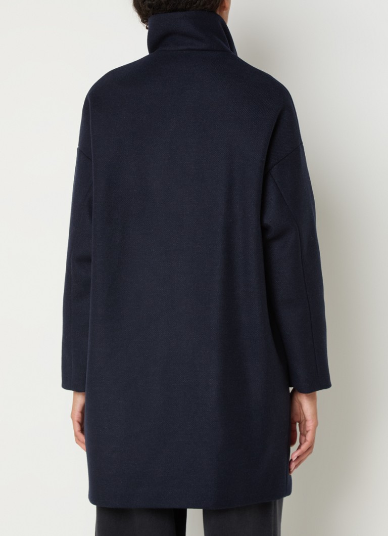 Sessùn Paradise coat in wool blend with side pockets